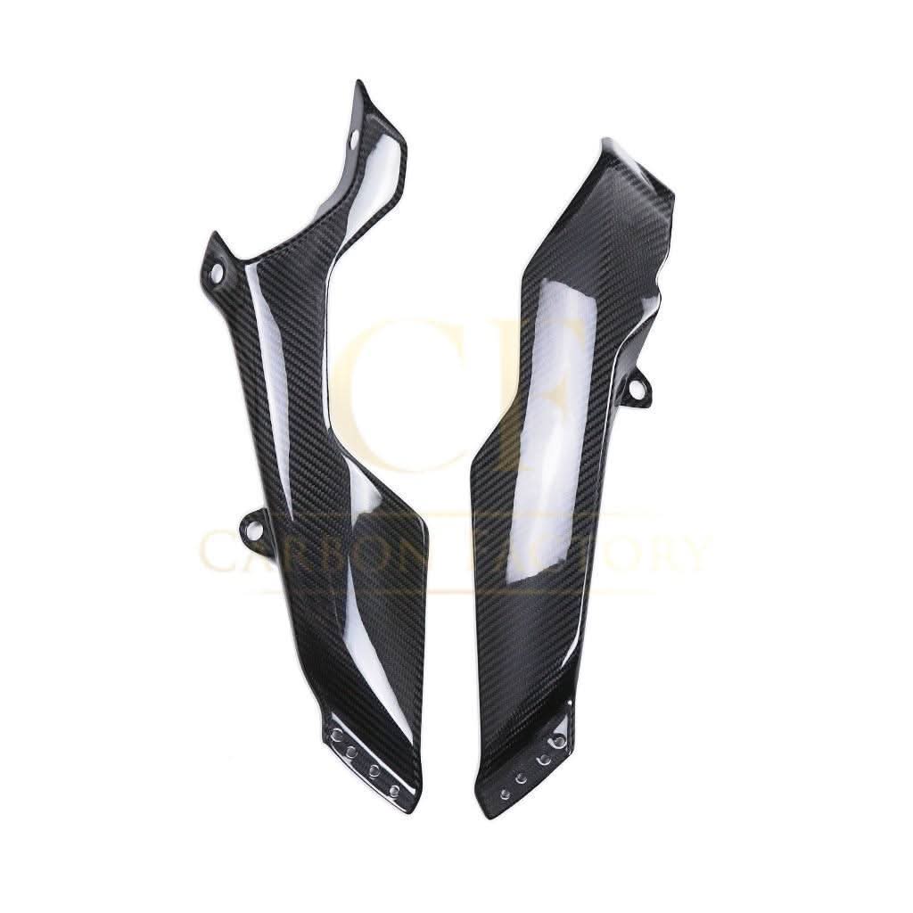 Pre-preg Carbon Fibre Seat Lower Side Panels for Yamaha R7 2022-Present - Carbon Factory