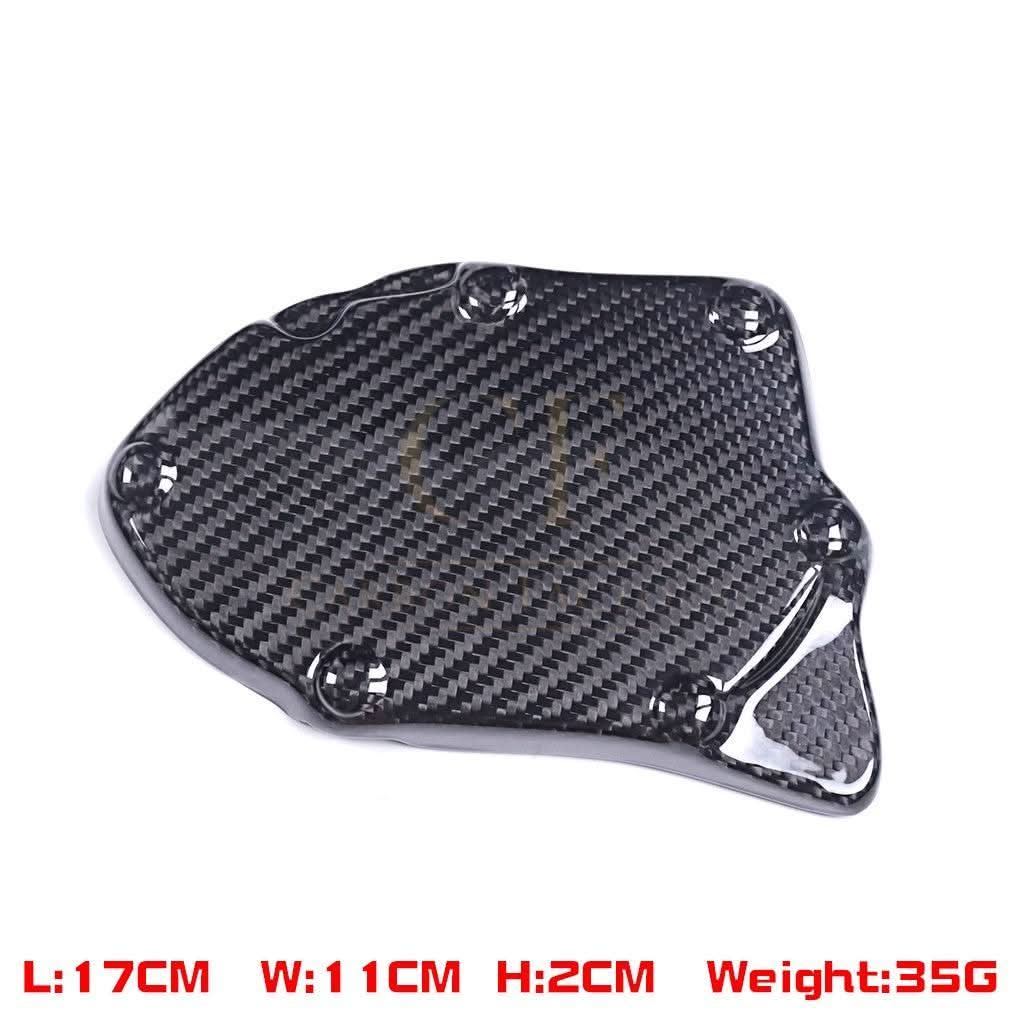 Pre-preg Carbon Fibre Starter Pick Up Protector for Yamaha R6 2008-2015 - Carbon Factory