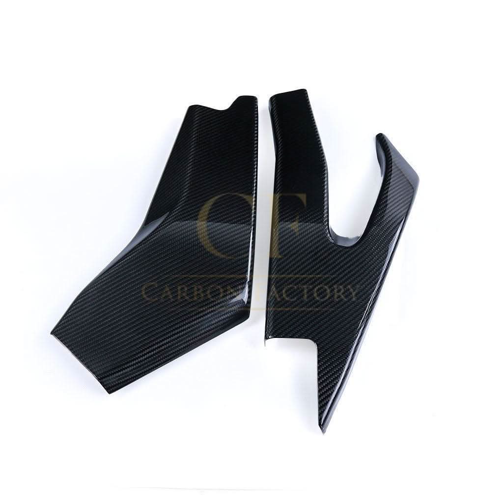 Pre-preg Carbon Fibre Swingarm Covers for Yamaha R6 2017-2022 - Carbon Factory