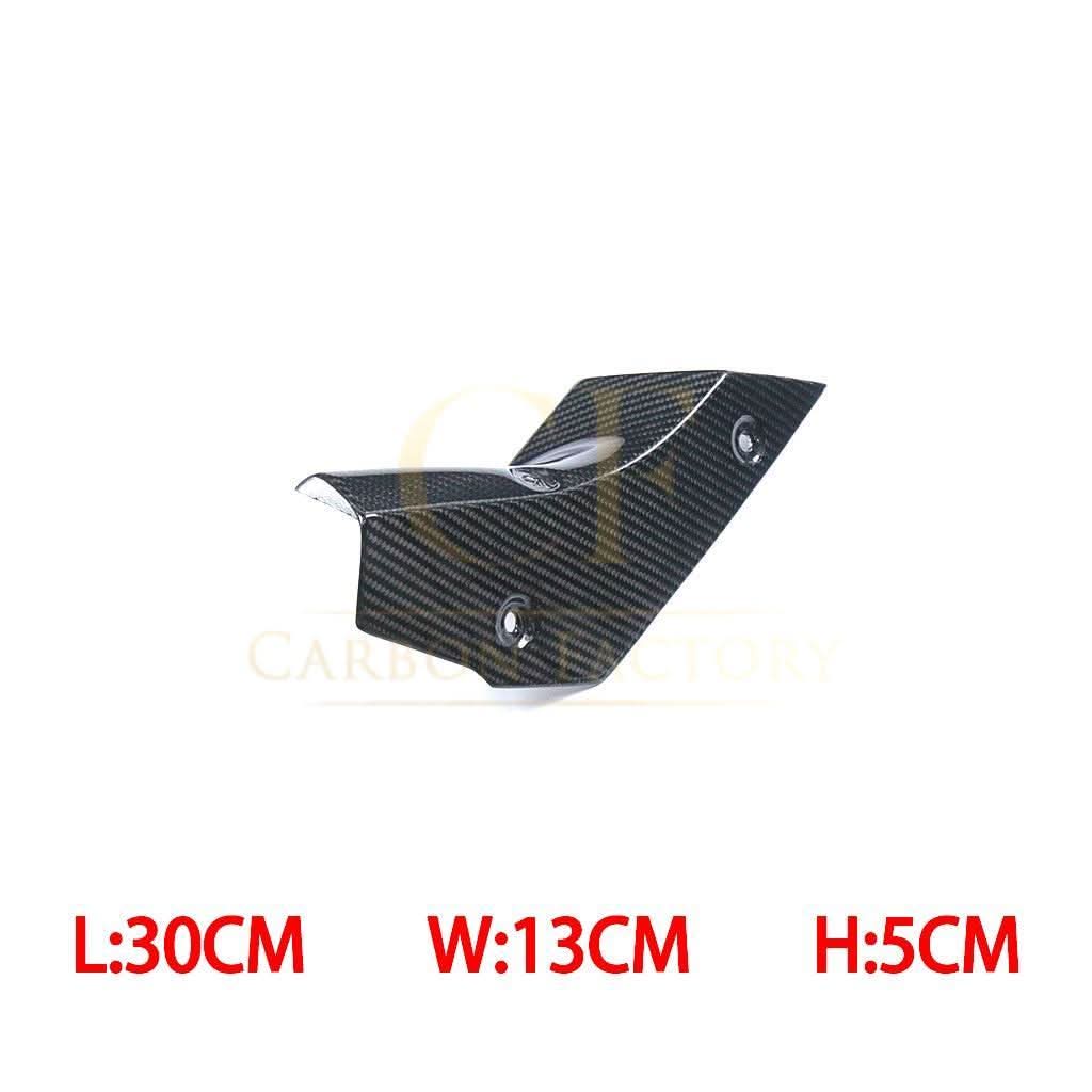 Pre-preg Carbon Fibre Upper Exhaust Cover for Yamaha R1 2015-2024 - Carbon Factory