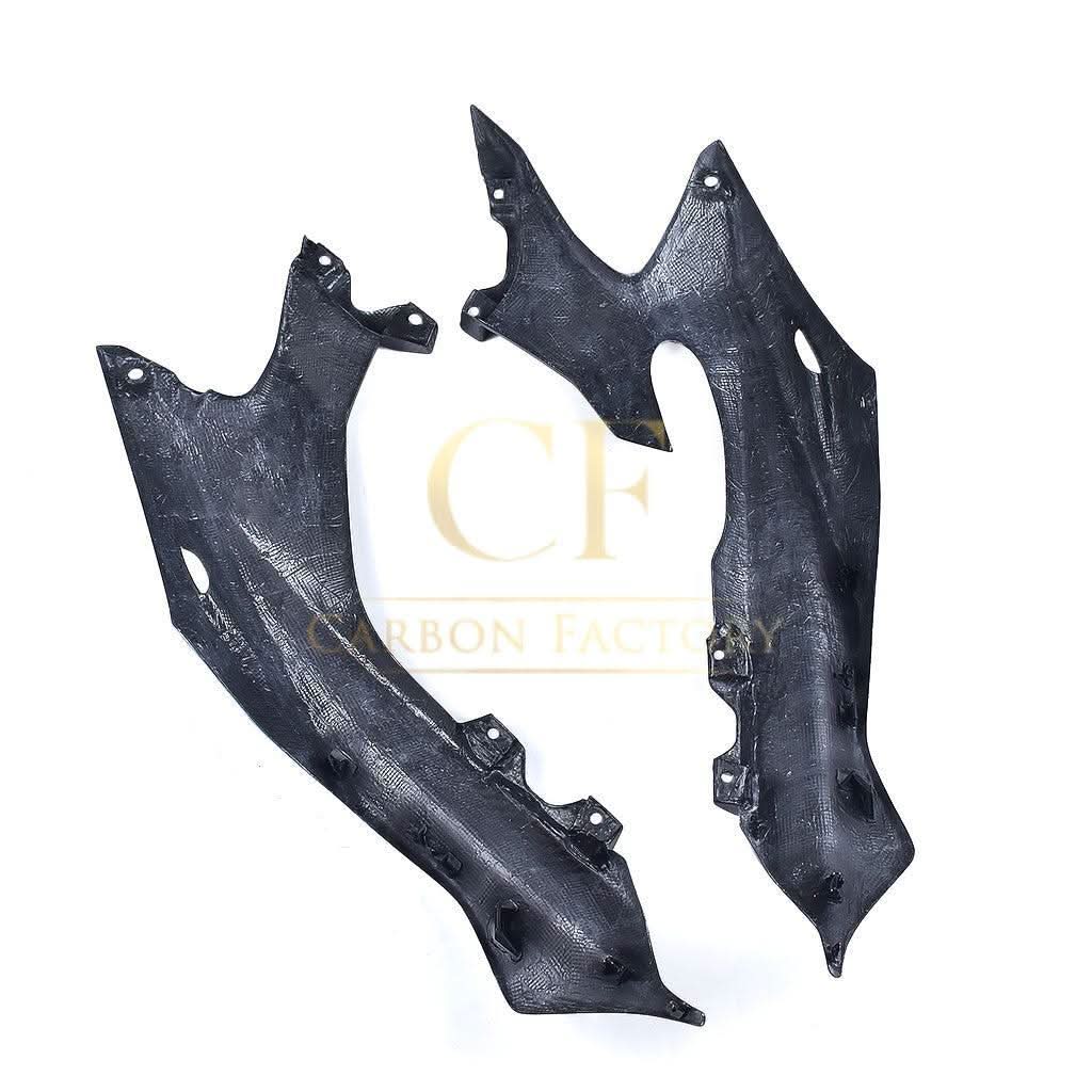 Pre-preg Carbon Fibre Upper Side Fairings for Yamaha R6 2017-2022 - Carbon Factory