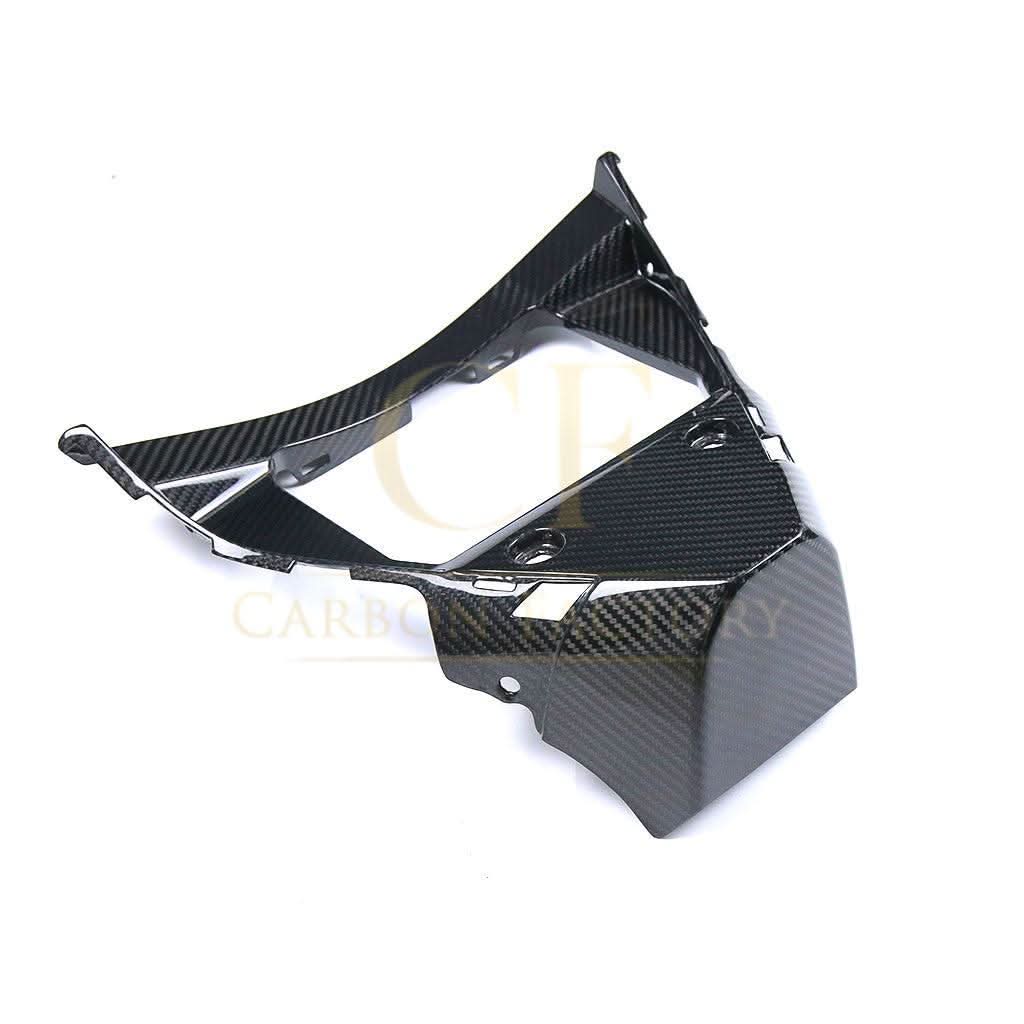 Pre-preg Carbon Fibre V-Panel Radiator Guard for Yamaha R1 2015-2019 - Carbon Factory