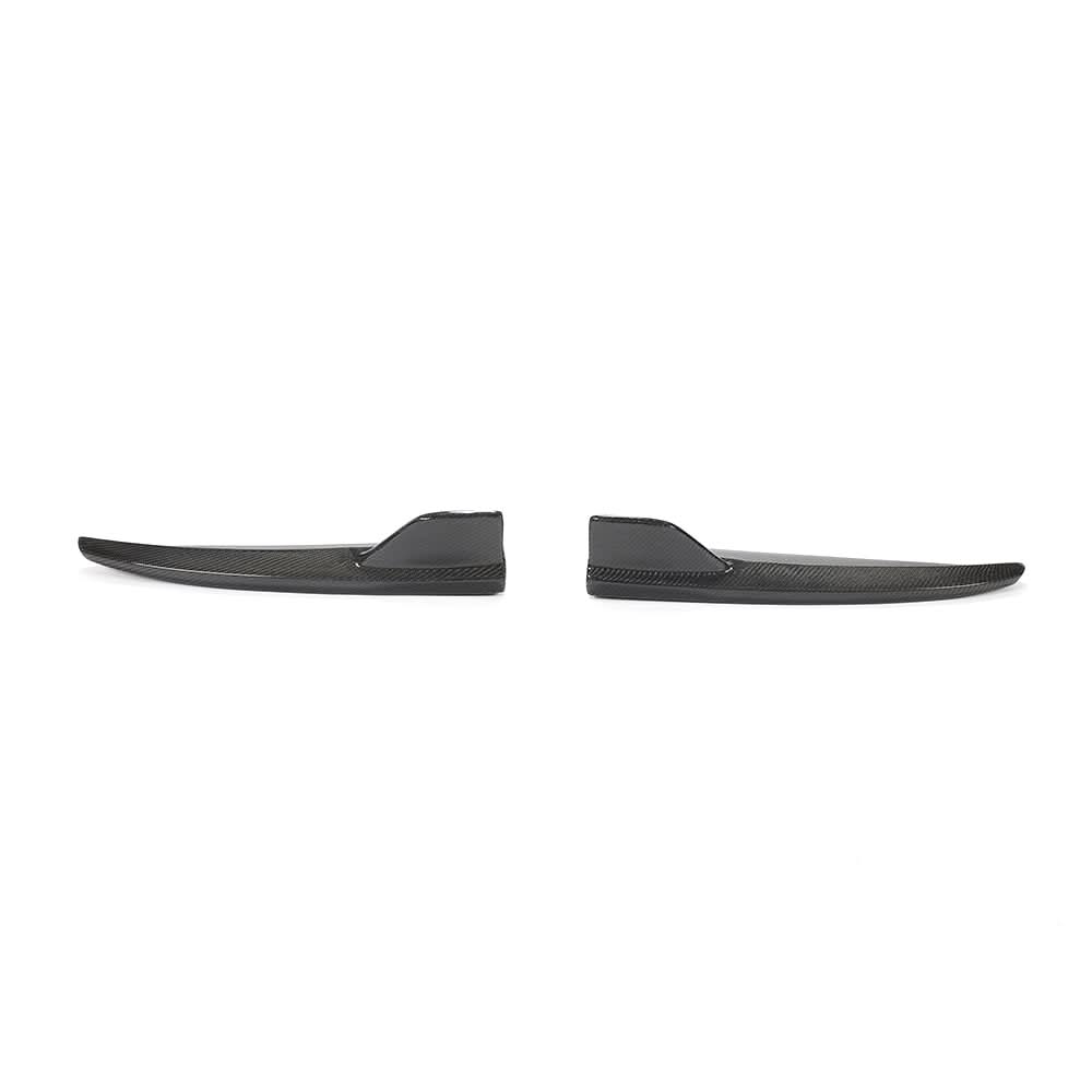 Carbon Fibre Rear Bumper Spats for Mercedes W205 C Class AMG & C63 15-21 - Carbon Factory