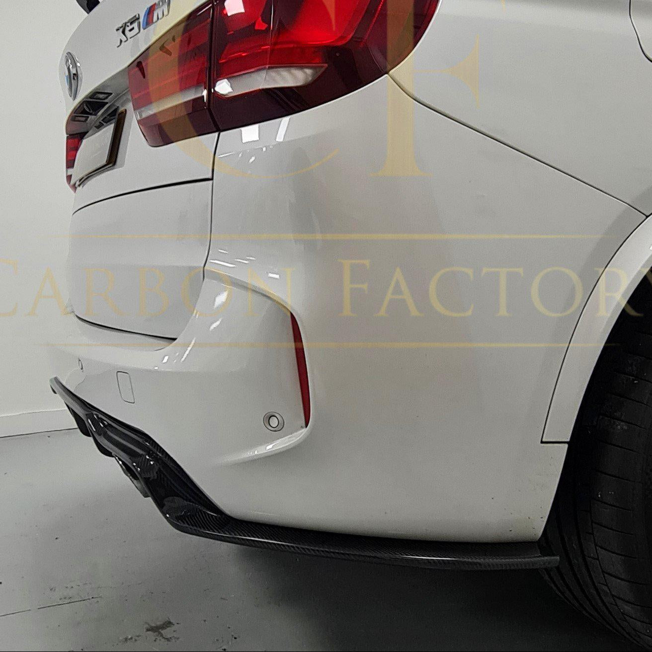 3D Style Carbon Fibre Rear Diffuser for BMW F85 X5M F86 X6M 16-Present - Carbon Factory