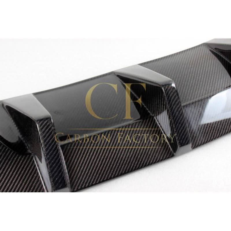 AMG-style carbon fiber rear diffuser for Mercedes Benz W204 C63 and C-Class facelift 2012-2014, enhancing sporty rear appearance.