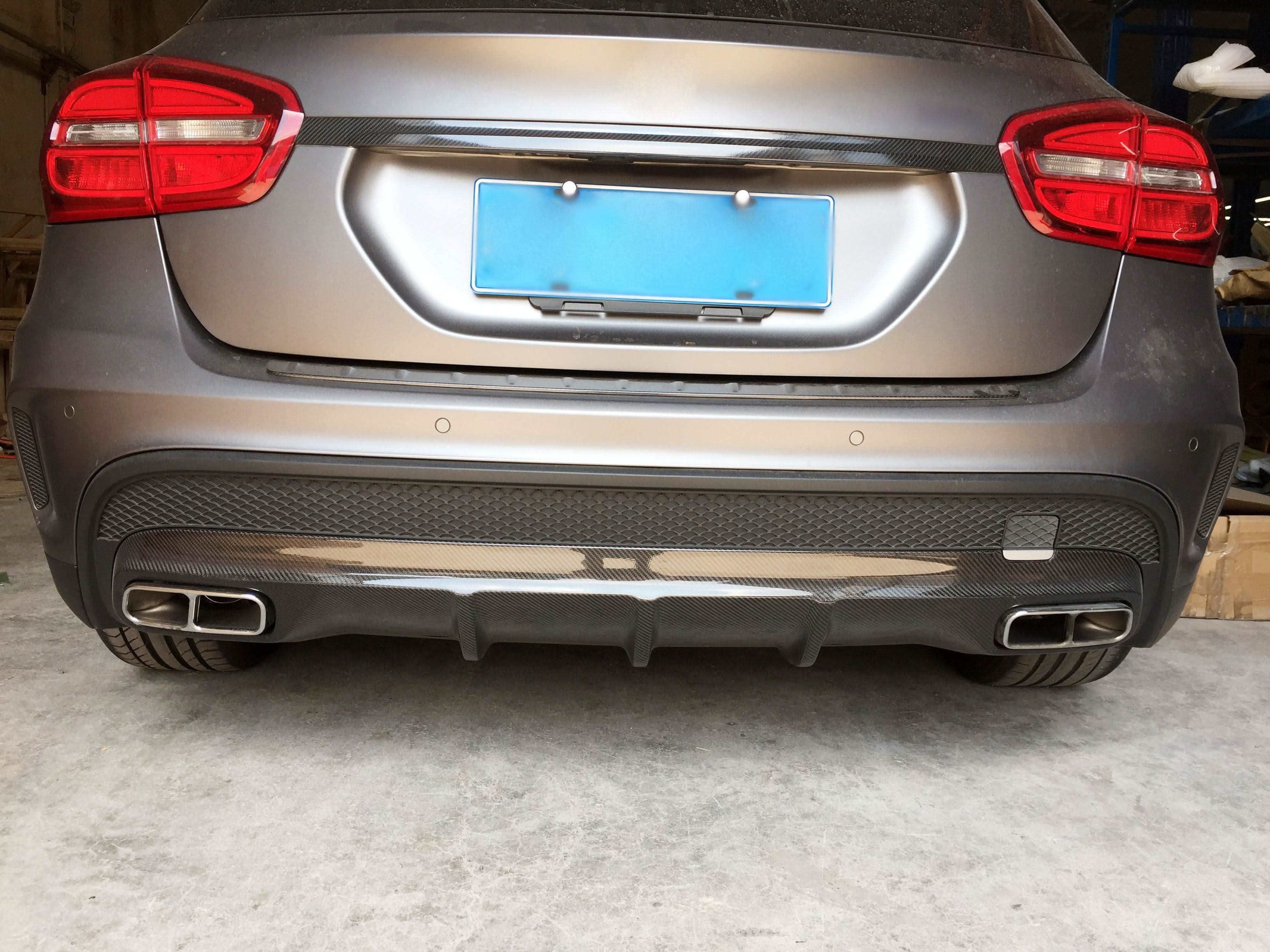 AMG Style Carbon Fibre Rear Diffuser for Mercedes Benz X156 GLA45 13-16 - Carbon Factory