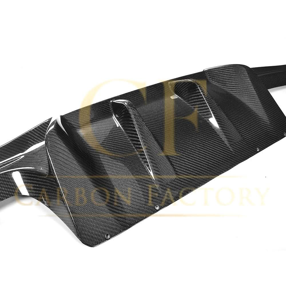 Big Fins Style Carbon Fibre Rear Diffuser for BMW F87 F87C M2 16-21 - Carbon Factory