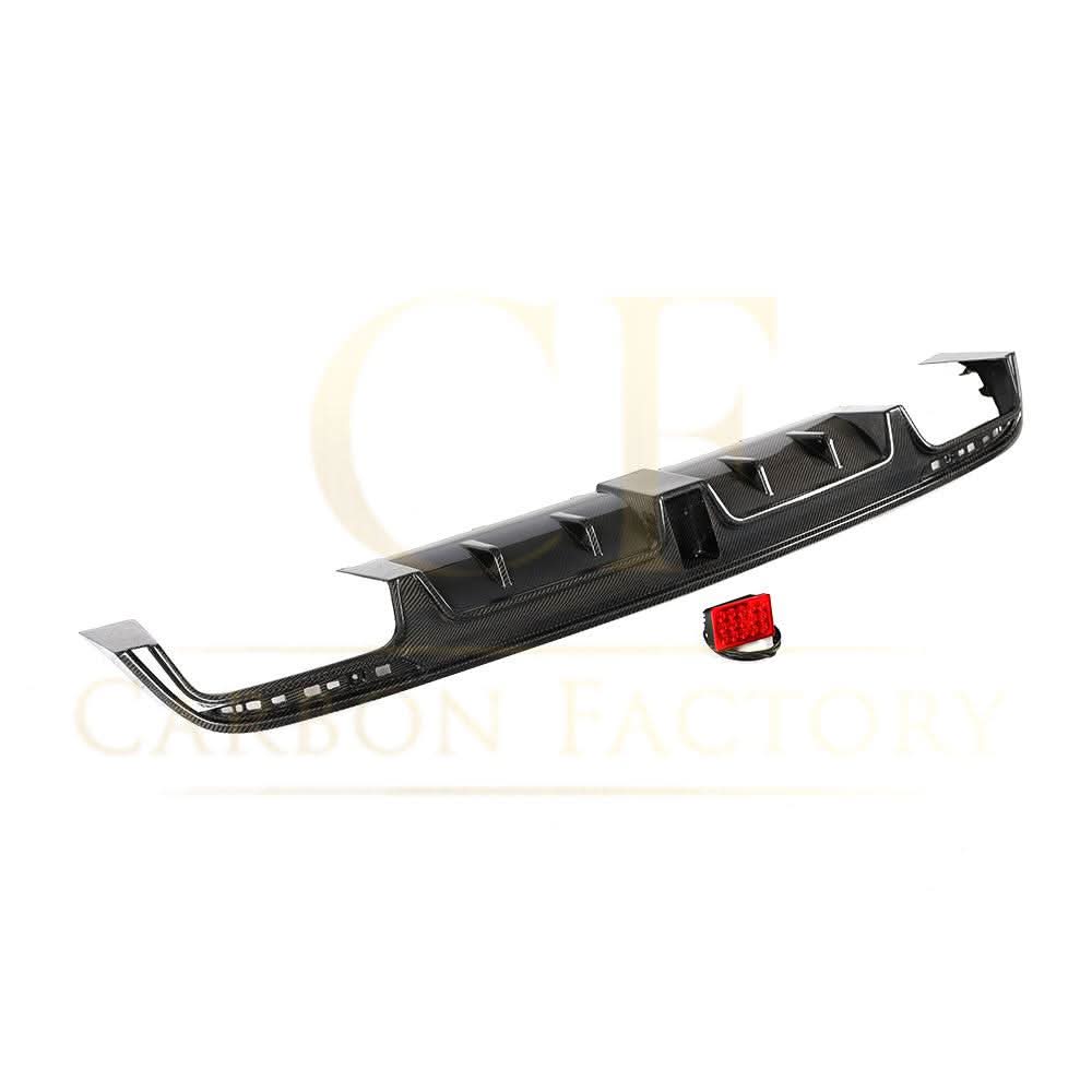 Brabus Style Carbon Fibre Rear Diffuser for Mercedes Benz W222 S Class Saloon 14-17 - Carbon Factory