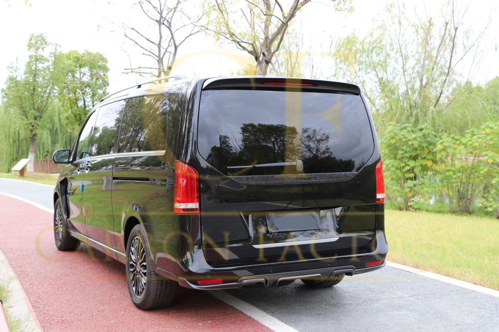 Brabus Style Carbon Fibre Rear Diffuser for Mercedes Benz W447 Vito 16-18 - Carbon Factory