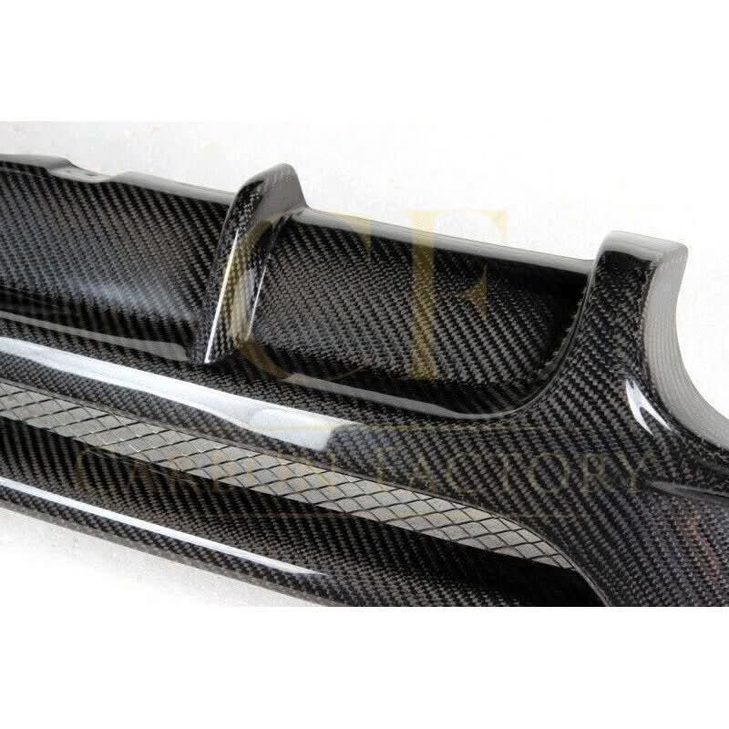 Carbon Fibre Quad Exhaust Rear Diffuser for BMW E82 E88 1 Series 04-13 - Carbon Factory