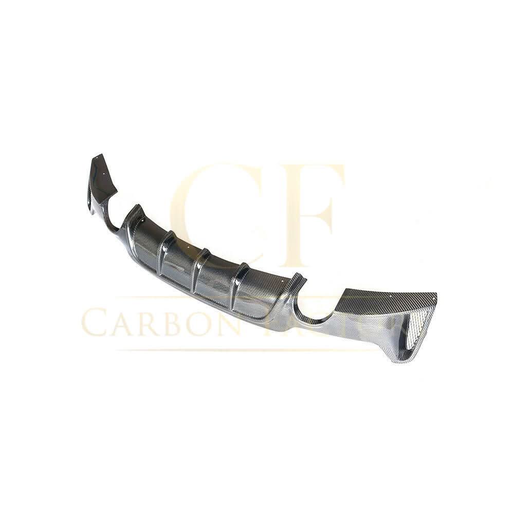 Carbon Fibre Rear Diffuser Dual Exhaust for BMW F32 F33 F36 4 Series 14-20 - Carbon Factory
