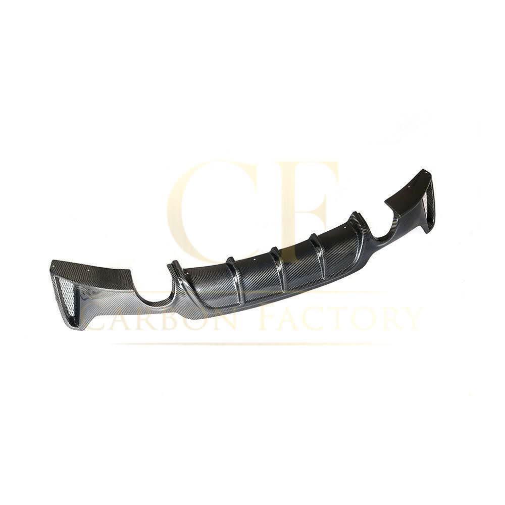 Carbon Fibre Rear Diffuser Dual Exhaust for BMW F32 F33 F36 4 Series 14-20 - Carbon Factory