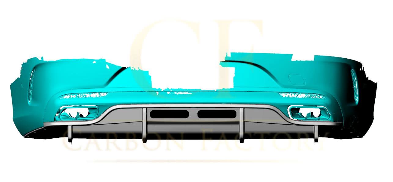 Carbon Fibre Rear Diffuser for Mercedes Benz W222 S Class Coupe 14-17 - Carbon Factory
