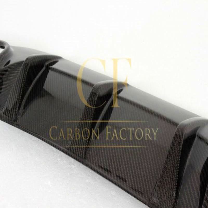 Carbon Fibre Small Fin Rear Diffuser for Mercedes Benz W204 C63 Facelift 12-14 - Carbon Factory