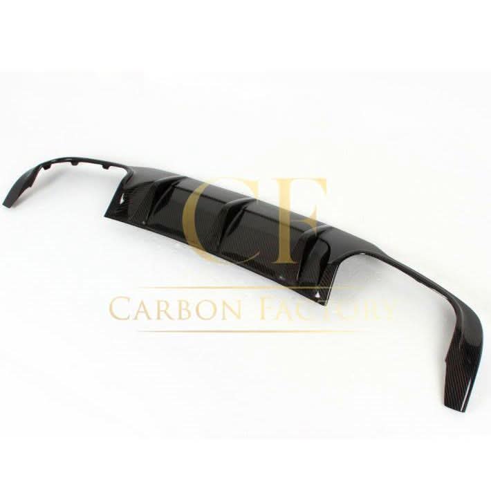 Carbon Fibre Small Fin Rear Diffuser for Mercedes Benz W204 C63 Facelift 12-14 - Carbon Factory