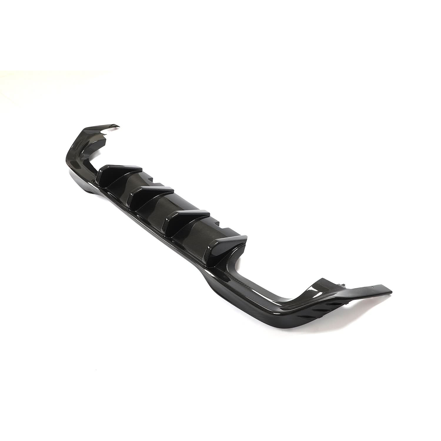 CF Style Carbon Fibre Rear Diffuser for VW Golf MK8 8R 21-Present - Carbon Factory