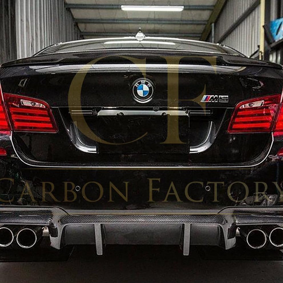 DTM Style Carbon Fibre Rear Diffuser for BMW F10 M5 10-17 - Carbon Factory
