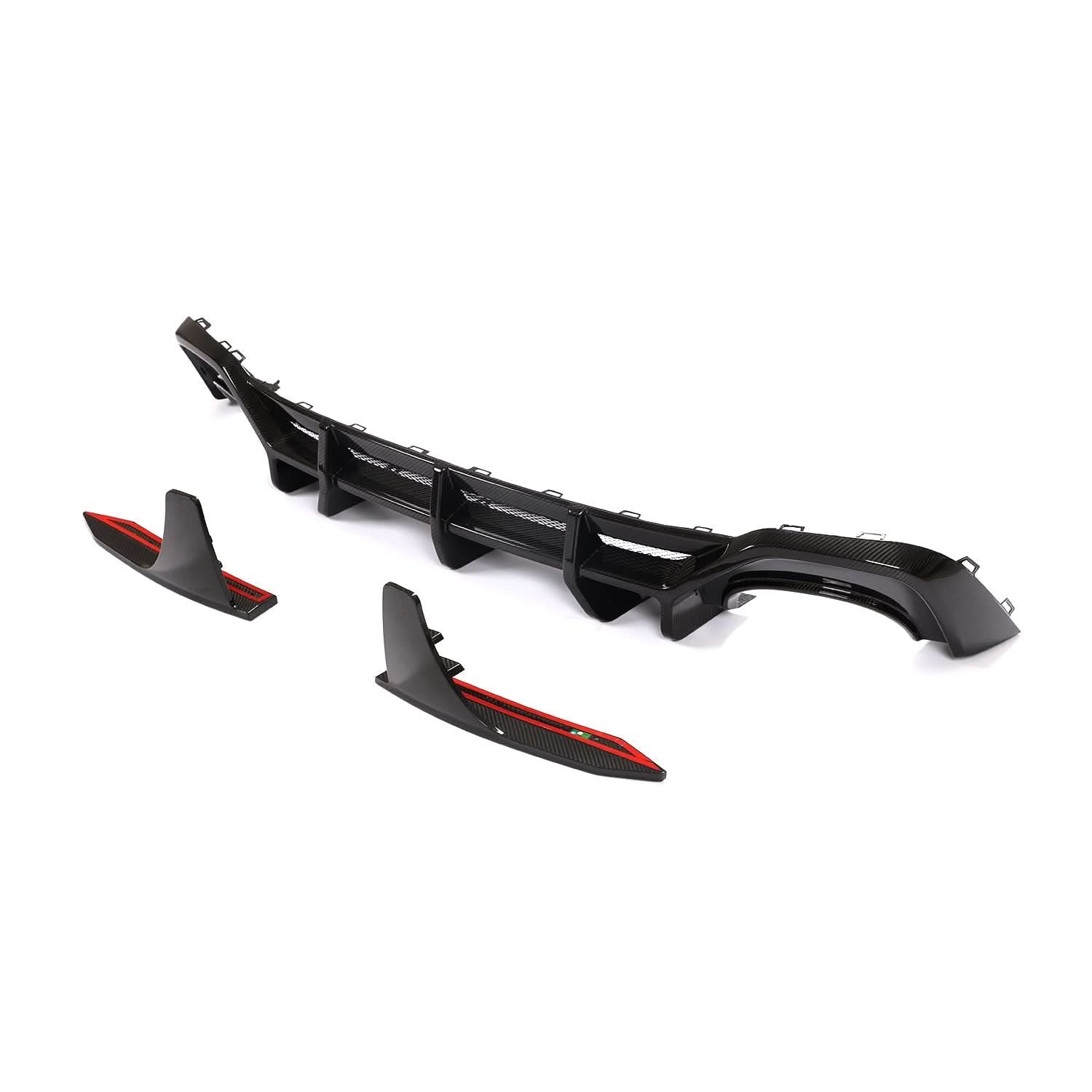 ED Style Pre-Preg Carbon Fibre Rear Diffuser for Audi 4K RS7 20-22 - Carbon Factory