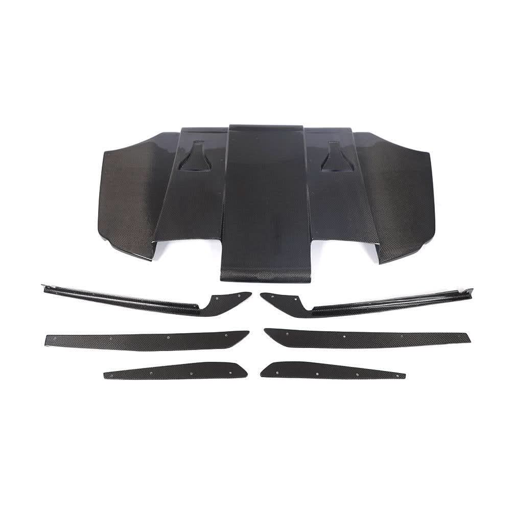 GT Style Carbon Fibre Rear Diffuser for BMW E92 E93 M3 07-13 - Carbon Factory