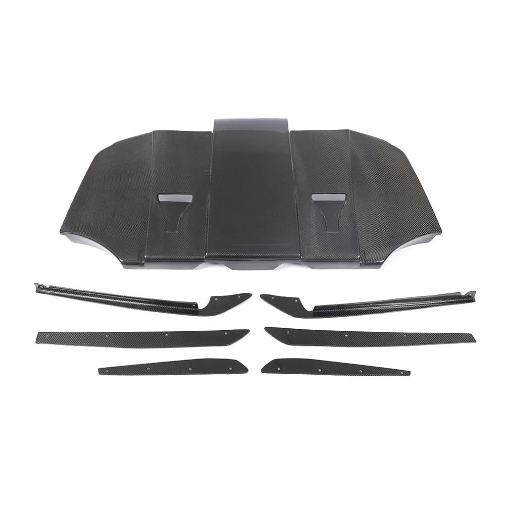 GT Style Carbon Fibre Rear Diffuser for BMW E92 E93 M3 07-13 - Carbon Factory