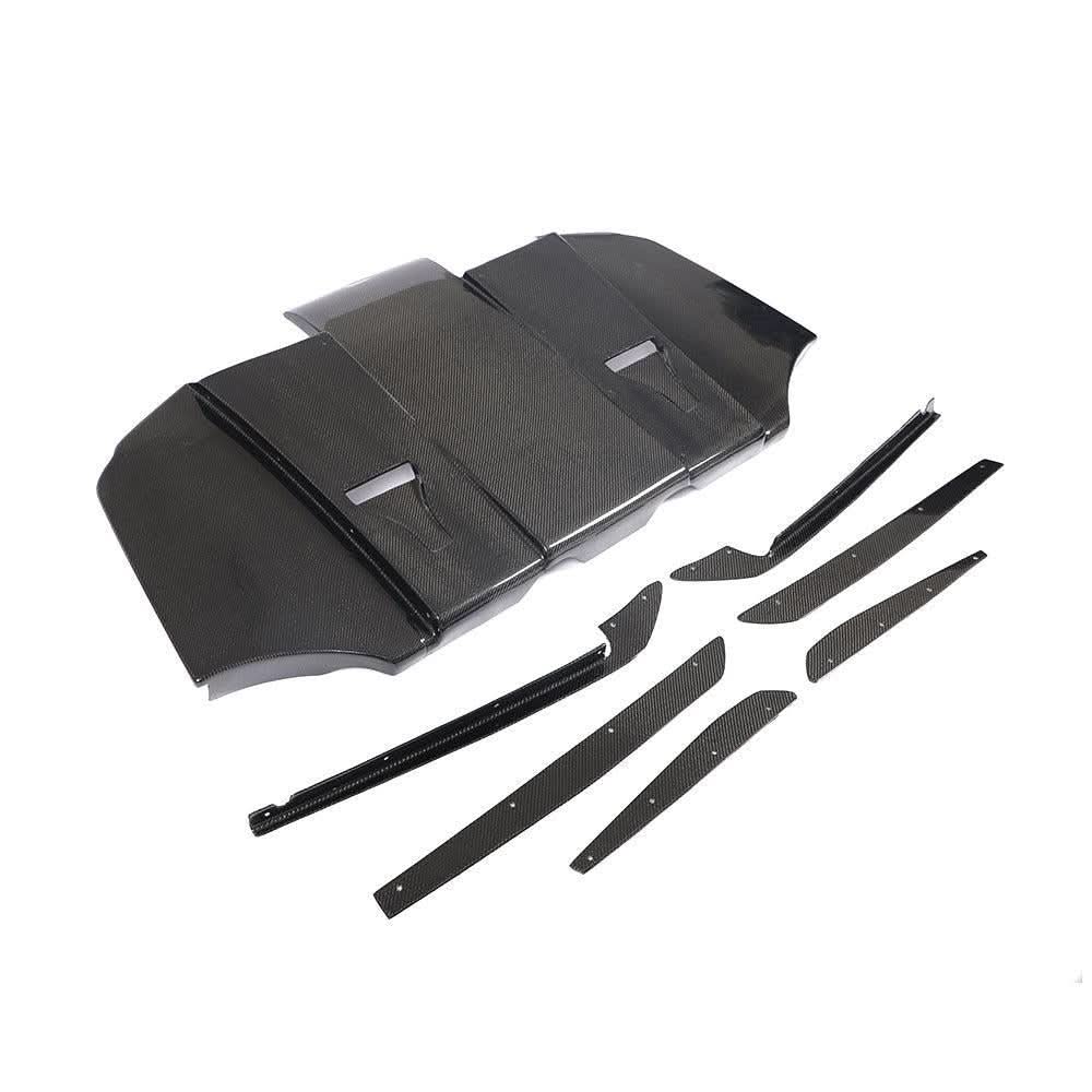 GT Style Carbon Fibre Rear Diffuser for BMW E92 E93 M3 07-13 - Carbon Factory