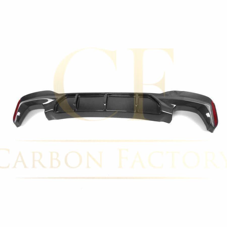 M5 Style Carbon Fibre Rear Diffuser for BMW G30 G31 5 Series M Sport 17-23 - Carbon Factory