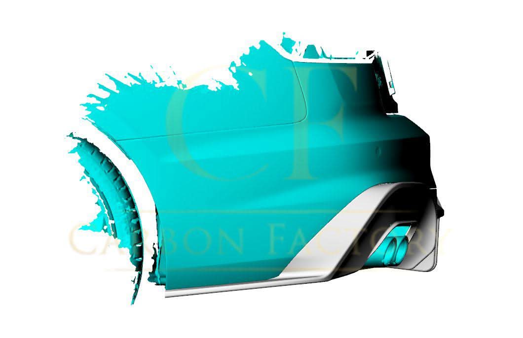 MAD Style Pre-Preg Carbon Fibre Rear Diffuser for Audi A4 B9 S Line & S4 19-22 - Carbon Factory
