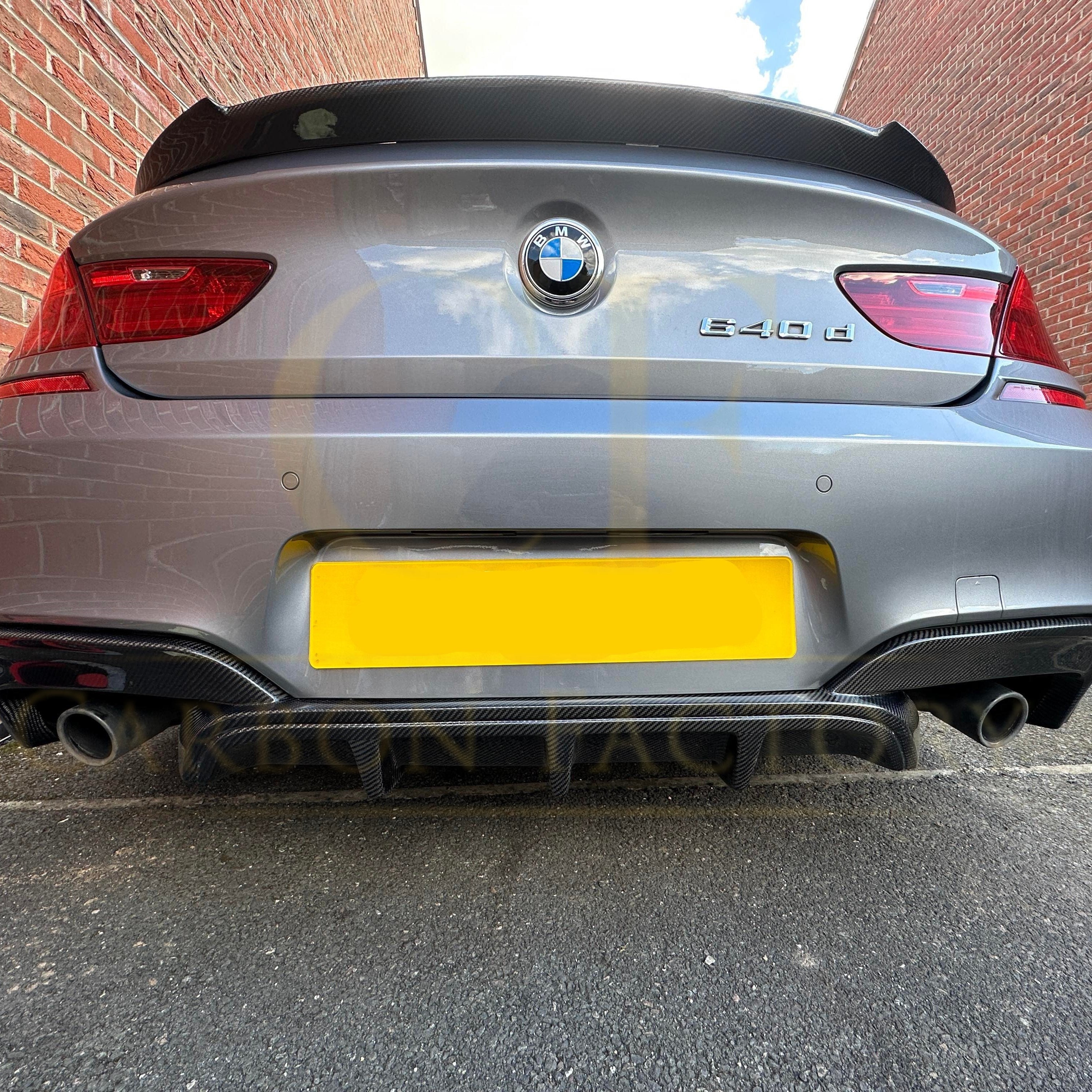 MP Style Carbon Fibre Rear Diffuser for BMW F06 F12 F13 6 Series 12-16 - Carbon Factory