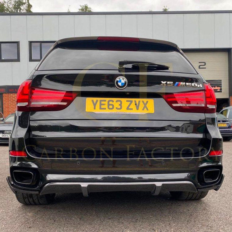 MP Style Carbon Fibre Rear Diffuser for BMW F15 X5 M Sport 13-18 - Carbon Factory