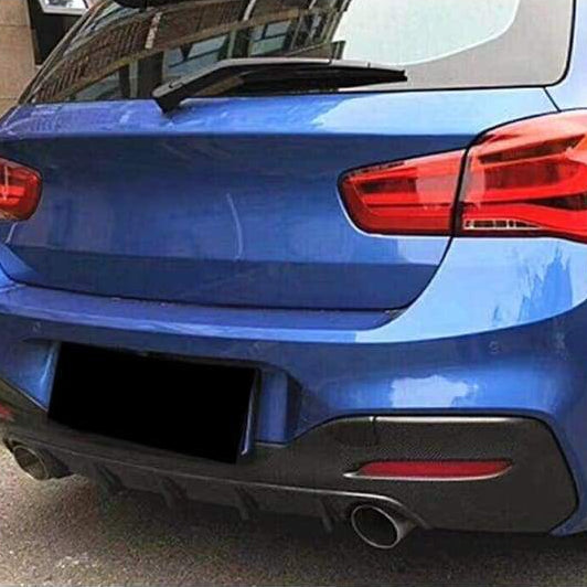 MP Style Carbon Fibre Rear Diffuser for BMW F20 1 Series M Sport 15-19 - Carbon Factory