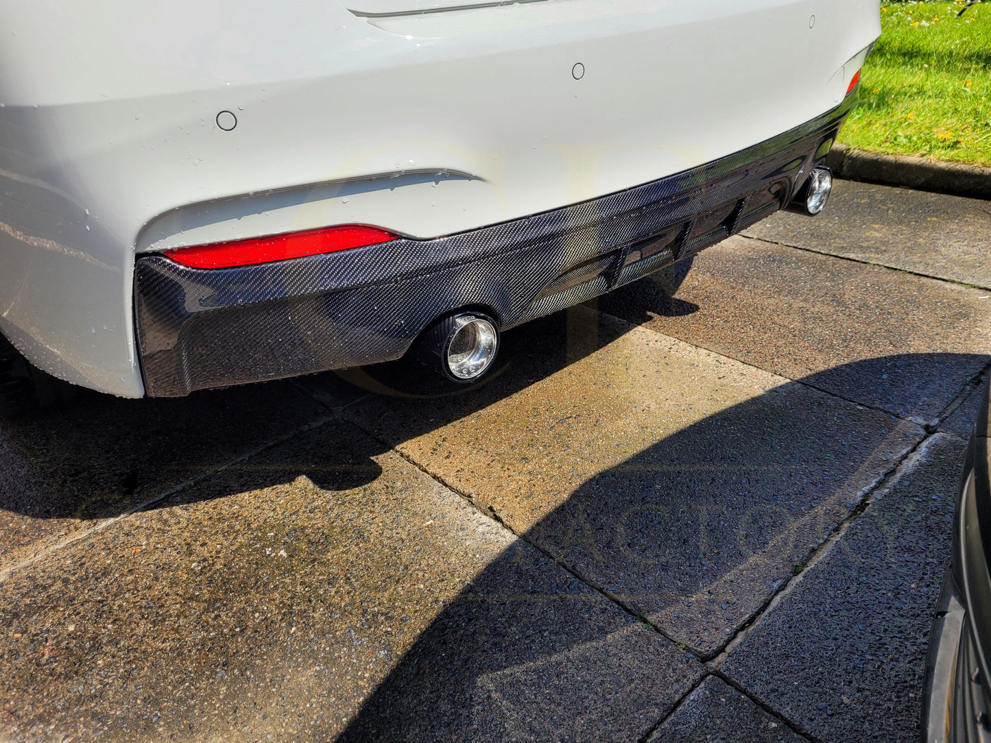 MP Style Carbon Fibre Rear Diffuser for BMW F22 2 Series M Sport 14-21 - Carbon Factory