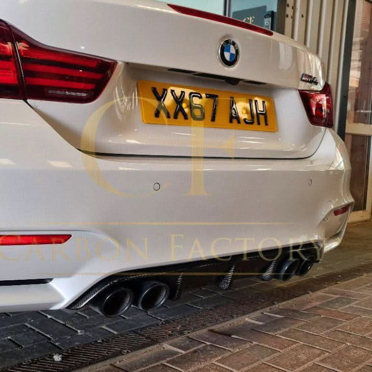 MP Style Carbon Fibre Rear Diffuser for BMW F80 M3 F82 F83 M4 14-20 - Carbon Factory