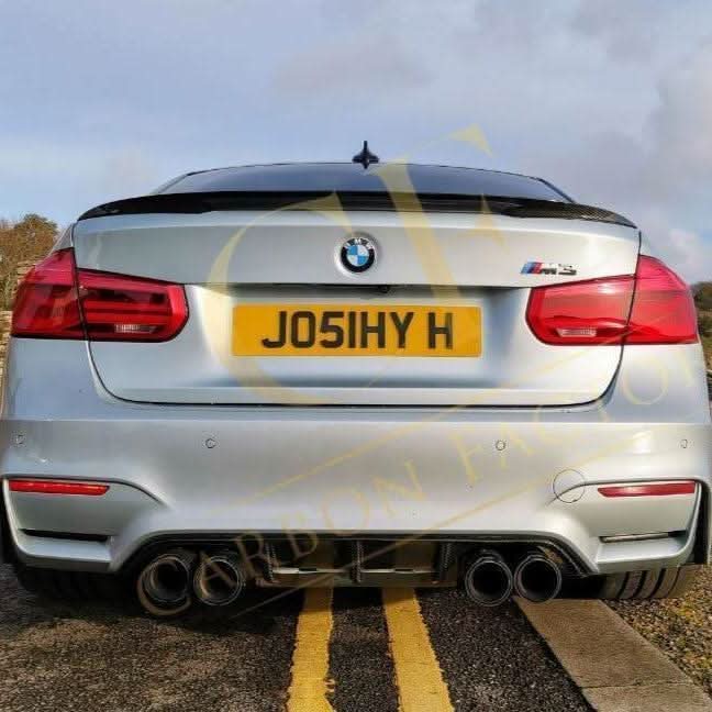 MP Style Carbon Fibre Rear Diffuser for BMW F80 M3 F82 F83 M4 14-20 - Carbon Factory