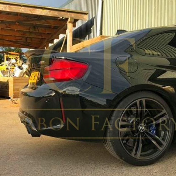 MP Style Carbon Fibre Rear Diffuser for BMW F87 F87C M2 16-21 - Carbon Factory