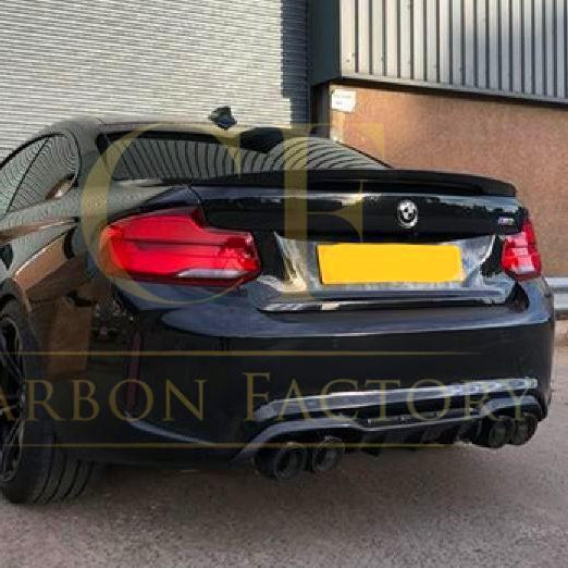 MP Style Carbon Fibre Rear Diffuser for BMW F87 F87C M2 16-21 - Carbon Factory