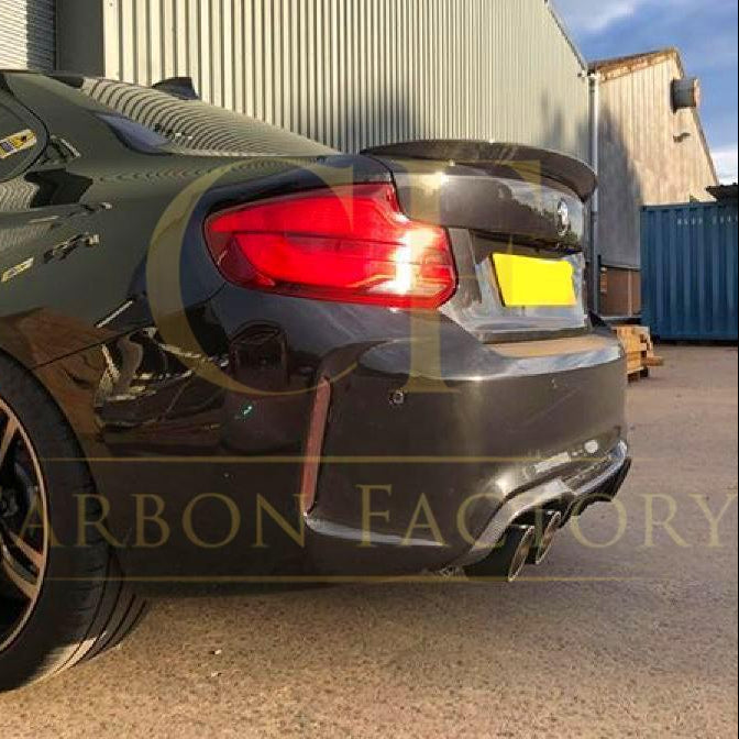 MP Style Carbon Fibre Rear Diffuser for BMW F87 F87C M2 16-21 - Carbon Factory