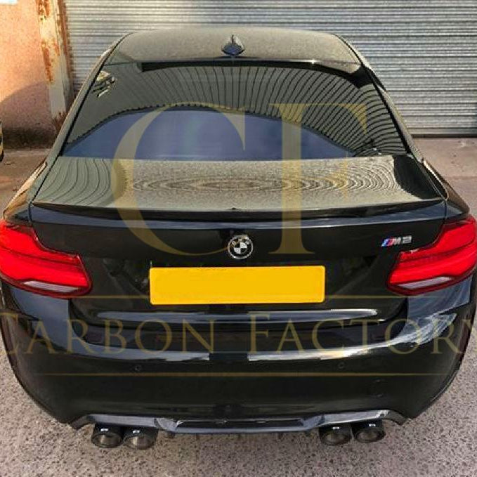 MP Style Carbon Fibre Rear Diffuser for BMW F87 F87C M2 16-21 - Carbon Factory