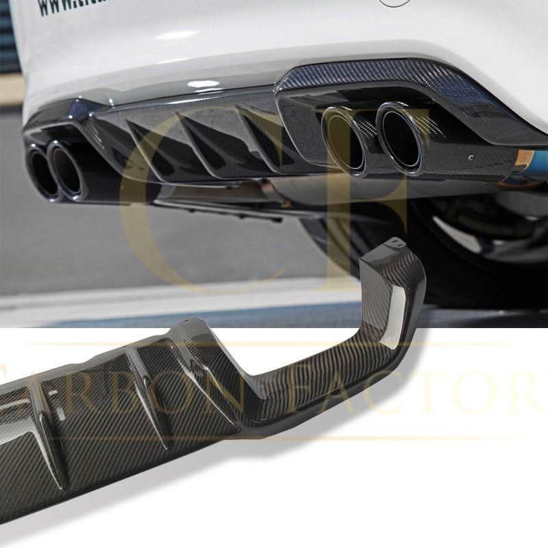 MP Style Carbon Fibre Rear Diffuser for BMW F87 F87C M2 16-21 - Carbon Factory