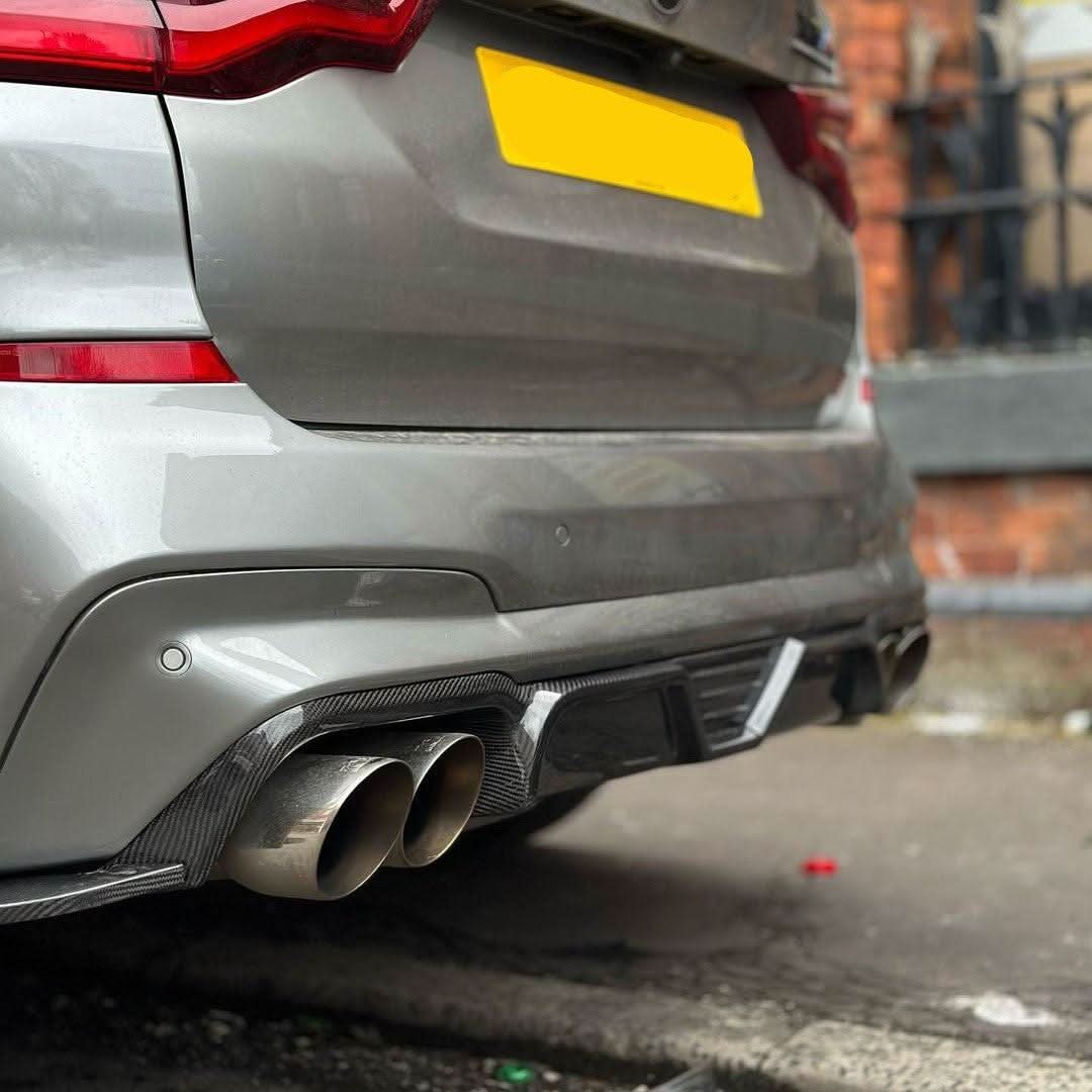 MP Style Carbon Fibre Rear Diffuser for BMW F97 X3M 18-21 - Carbon Factory