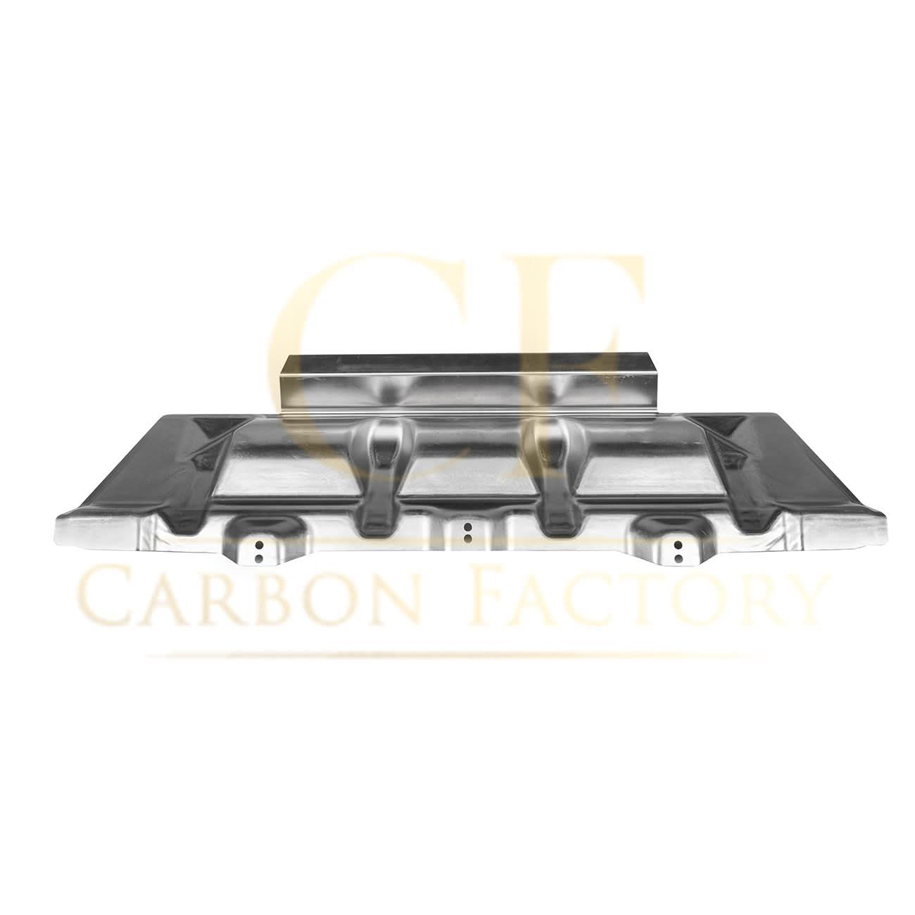MP Style Pre-Preg Carbon Fibre Diffuser with Aluminium Heat Shield for BMW G87 M2 23-Present - Carbon Factory