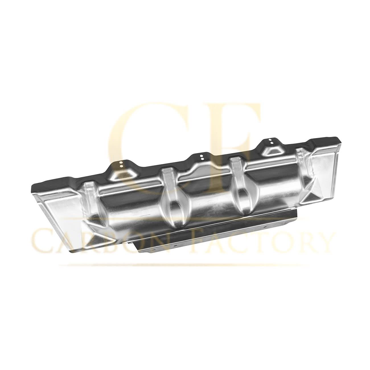 MP Style Pre-Preg Carbon Fibre Diffuser with Aluminium Heat Shield for BMW G87 M2 23-Present - Carbon Factory