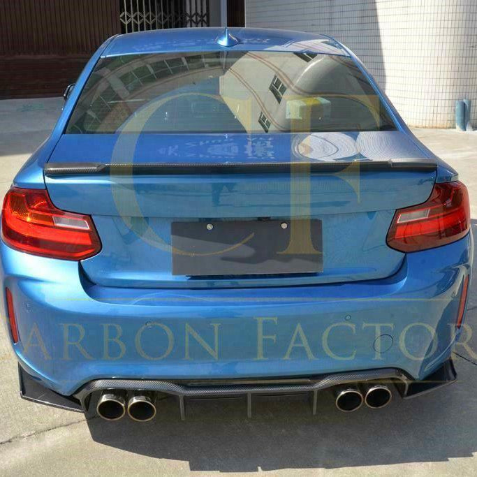 MTC Style Carbon Fibre Rear Diffuser for BMW F87 F87C M2 16-21 - Carbon Factory