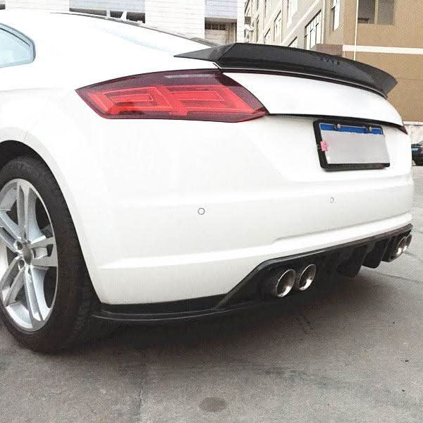 V Style Carbon Fibre Rear Diffuser for Audi 8S TT MK3 15-18 - Carbon Factory