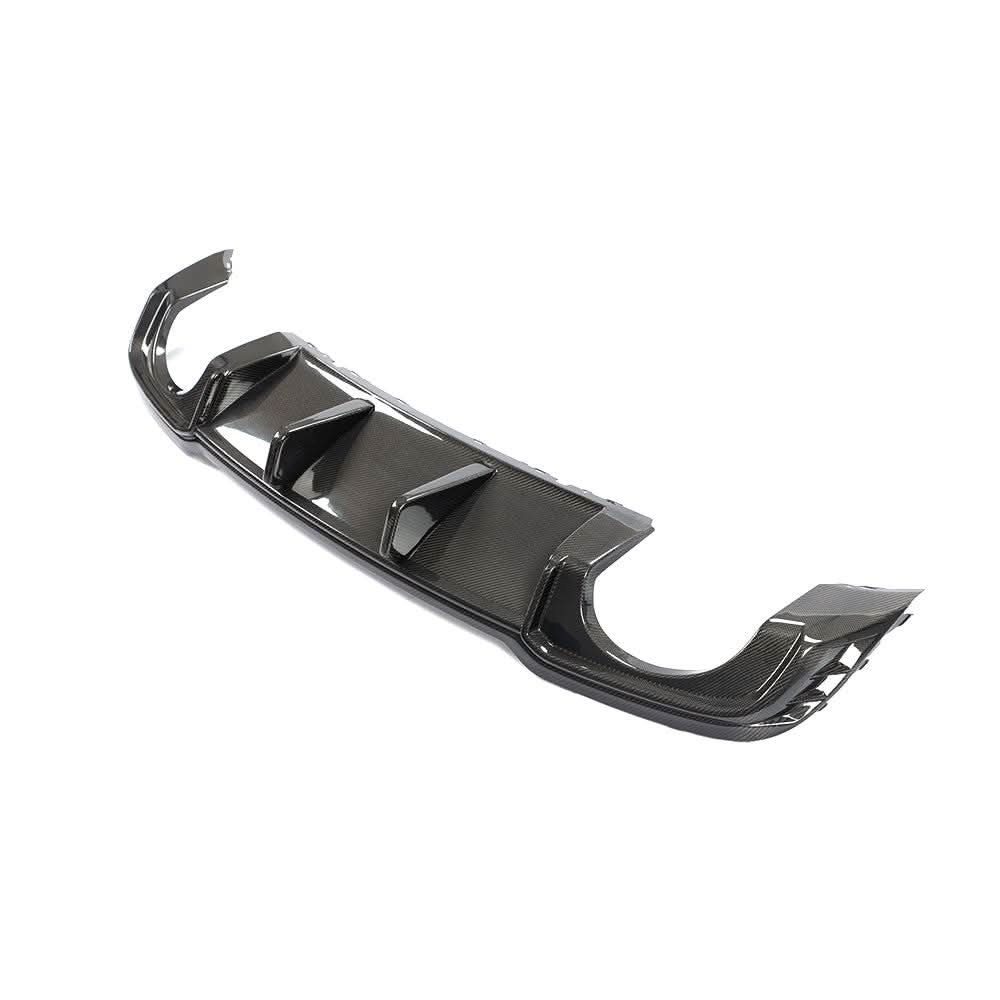 V Style Carbon Fibre Rear Diffuser for Audi 8V RS3 Saloon 17-20 - Carbon Factory
