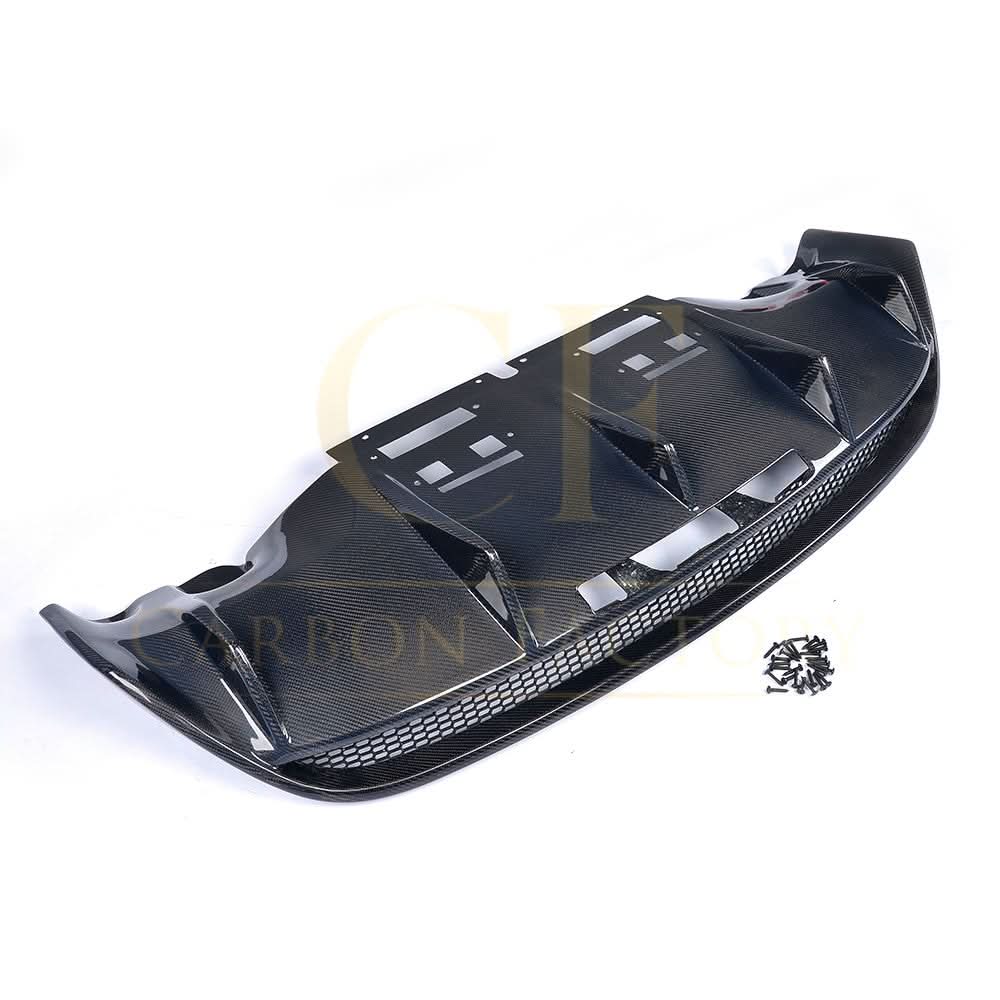 V Style Carbon Fibre Rear Diffuser for Audi R8 Gen 1 10-15 - Carbon Factory