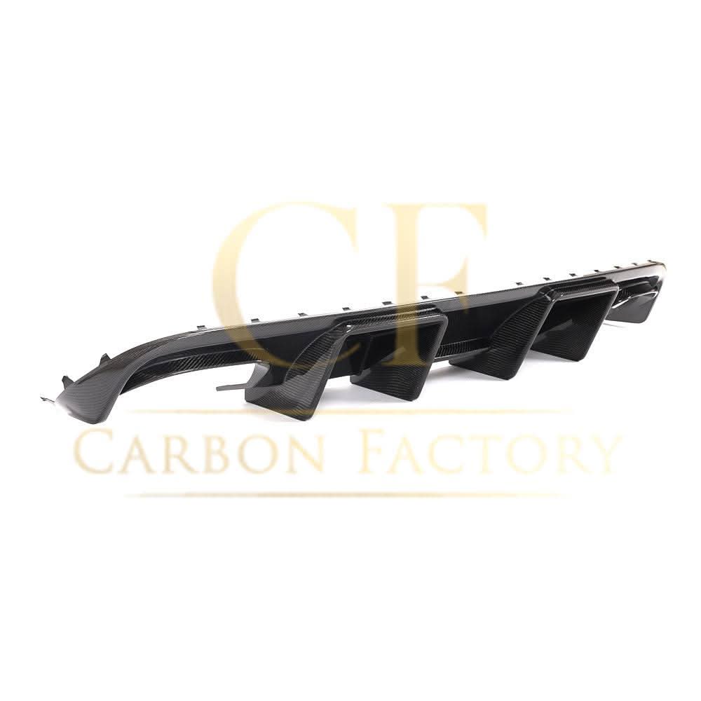 V Style Carbon Fibre Rear Diffuser for Audi S4 A4 S Line B8 08-12 - Carbon Factory