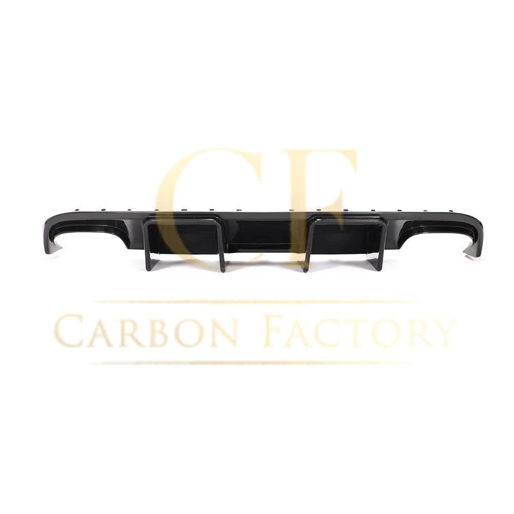 V Style Carbon Fibre Rear Diffuser for Audi S4 A4 S Line B8 08-12 - Carbon Factory