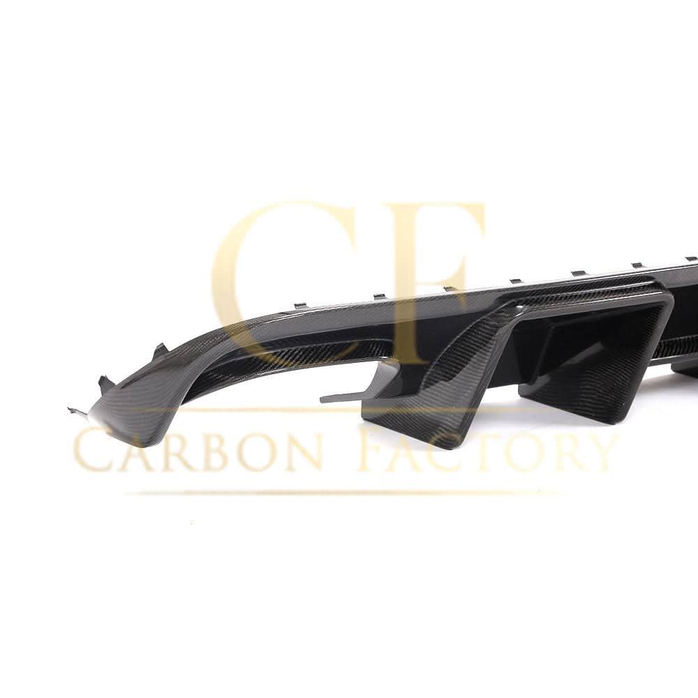 V Style Carbon Fibre Rear Diffuser for Audi S4 A4 S Line B8 08-12 - Carbon Factory