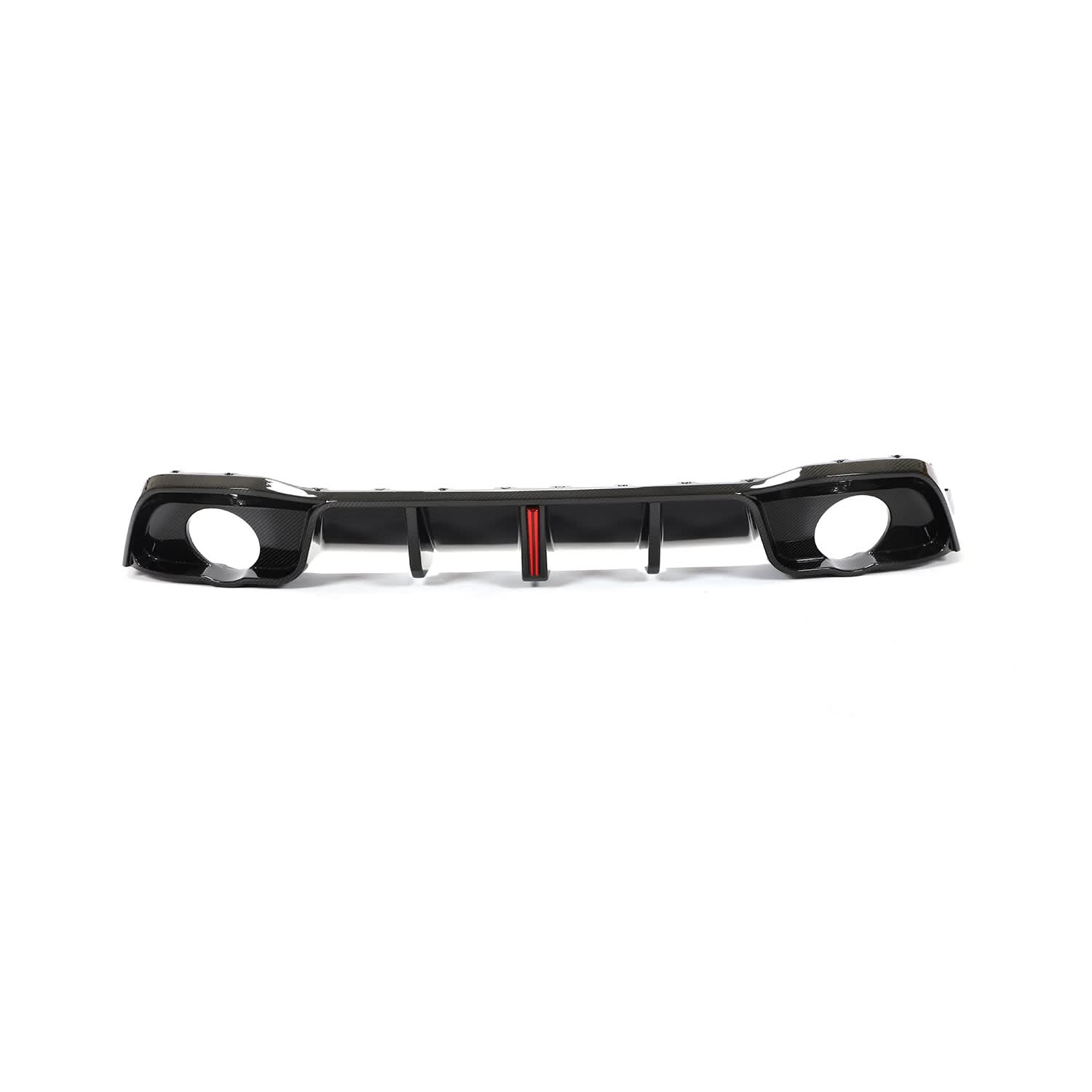 V Style Carbon Fibre Rear Diffuser for VW Golf MK8 GTI & R Line 21-Present - Carbon Factory