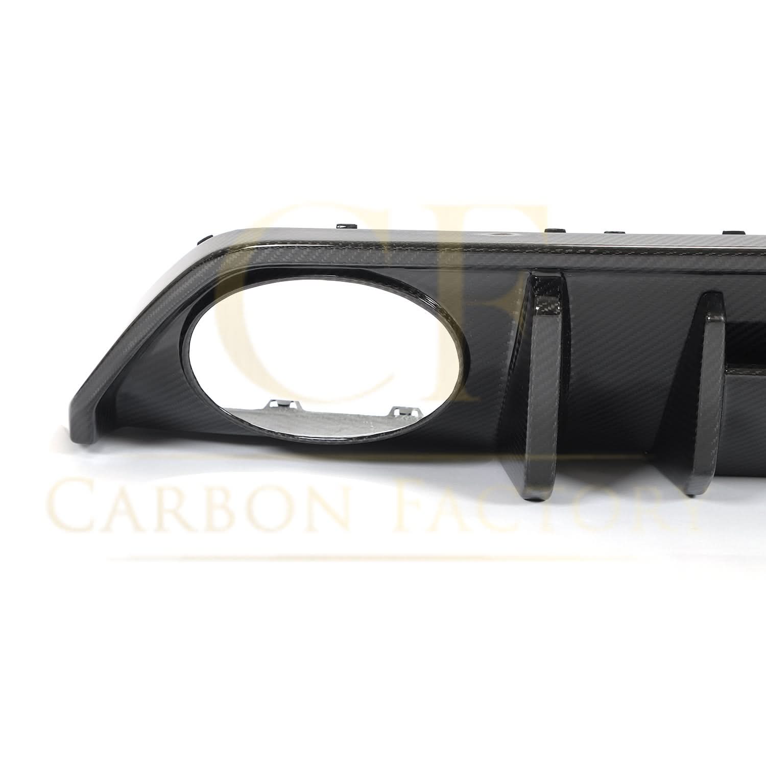V Style Pre-Preg Carbon Fibre Rear Diffuser for Audi 8Y RS3 Saloon 21-23 - Carbon Factory